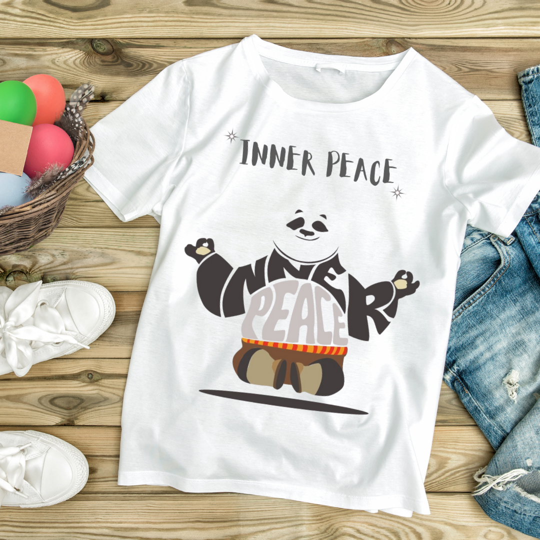 Panda Peace Pack ā 2 Cute Tees for Just ā¹1299