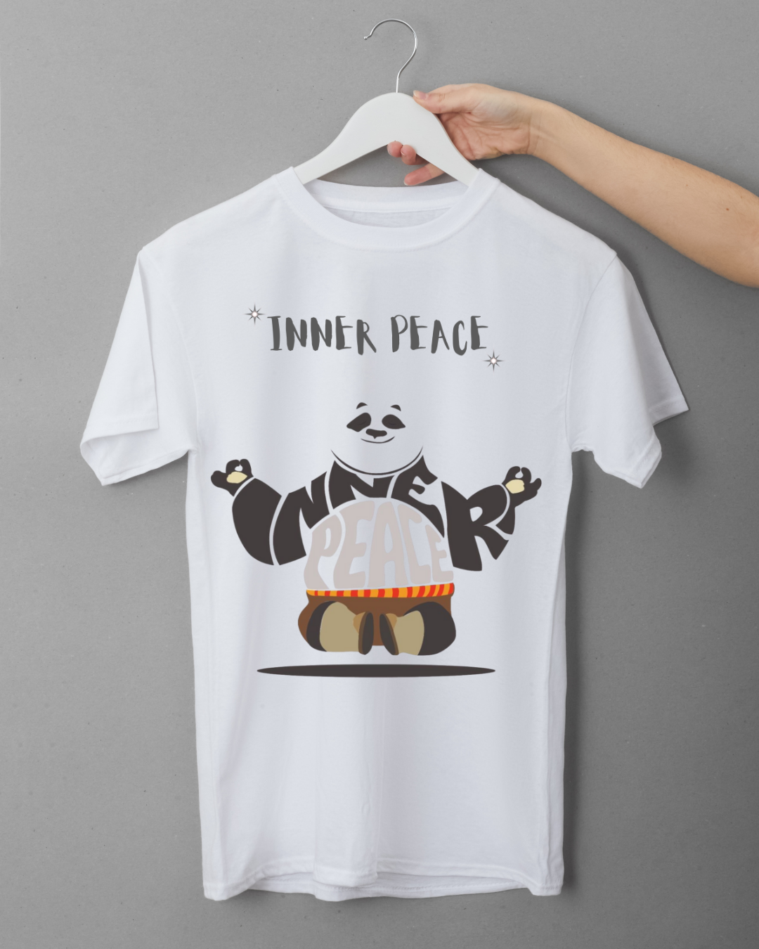 Panda Peace Pack – 2 Cute Tees for Just ₹1299